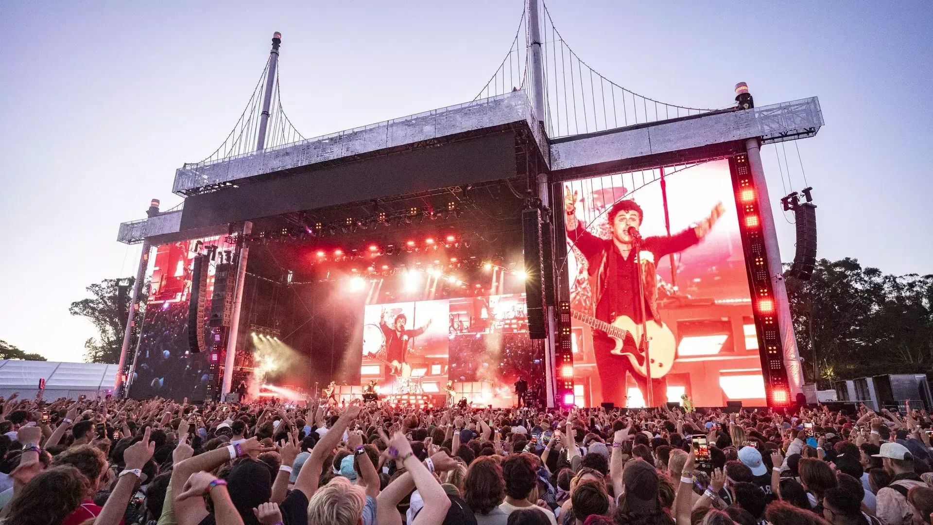 I Green Day all'Outside Lands