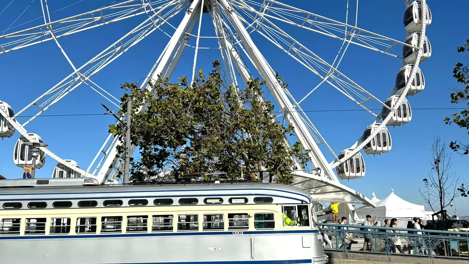 La roue SkyStar à Fisherman's Wharf