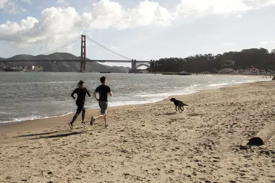 Corridori su Crissy Field