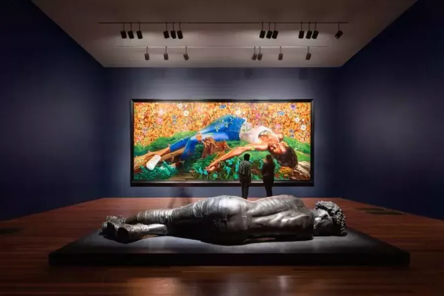 Parte della mostra Kehinde Wiley di deYoung.