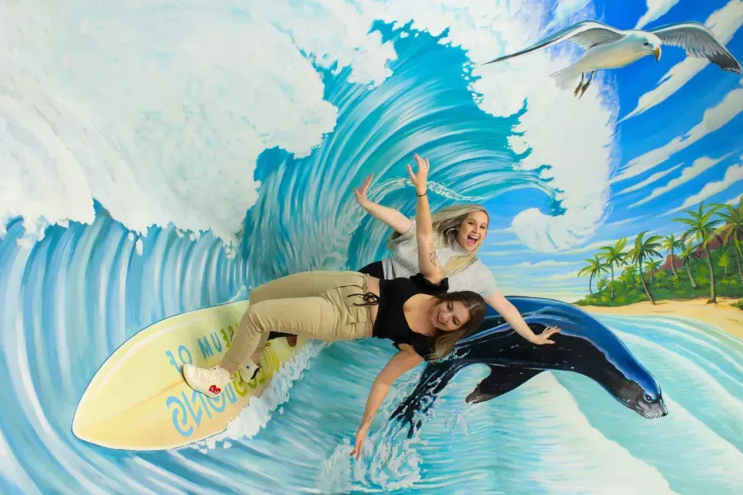 Picture-perfect moments at the Museum of 3D Illusions