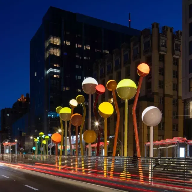 Van Ness Avenue Installation