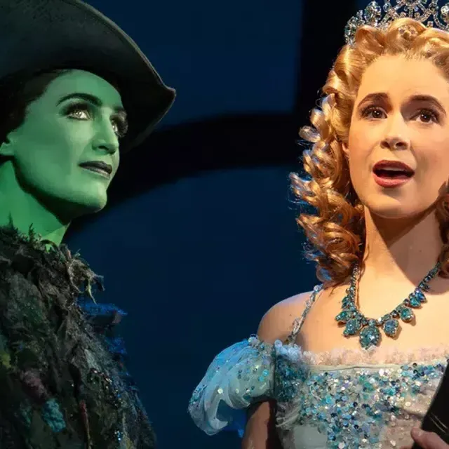 El elenco de "Wicked" en el Teatro Orpheum de San Francisco